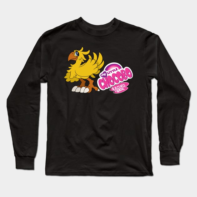 My Little Chocobo Long Sleeve T-Shirt by possumtees